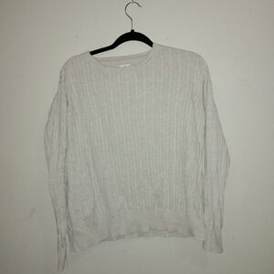 Kim Rogers Cream Crew Neck Sweater